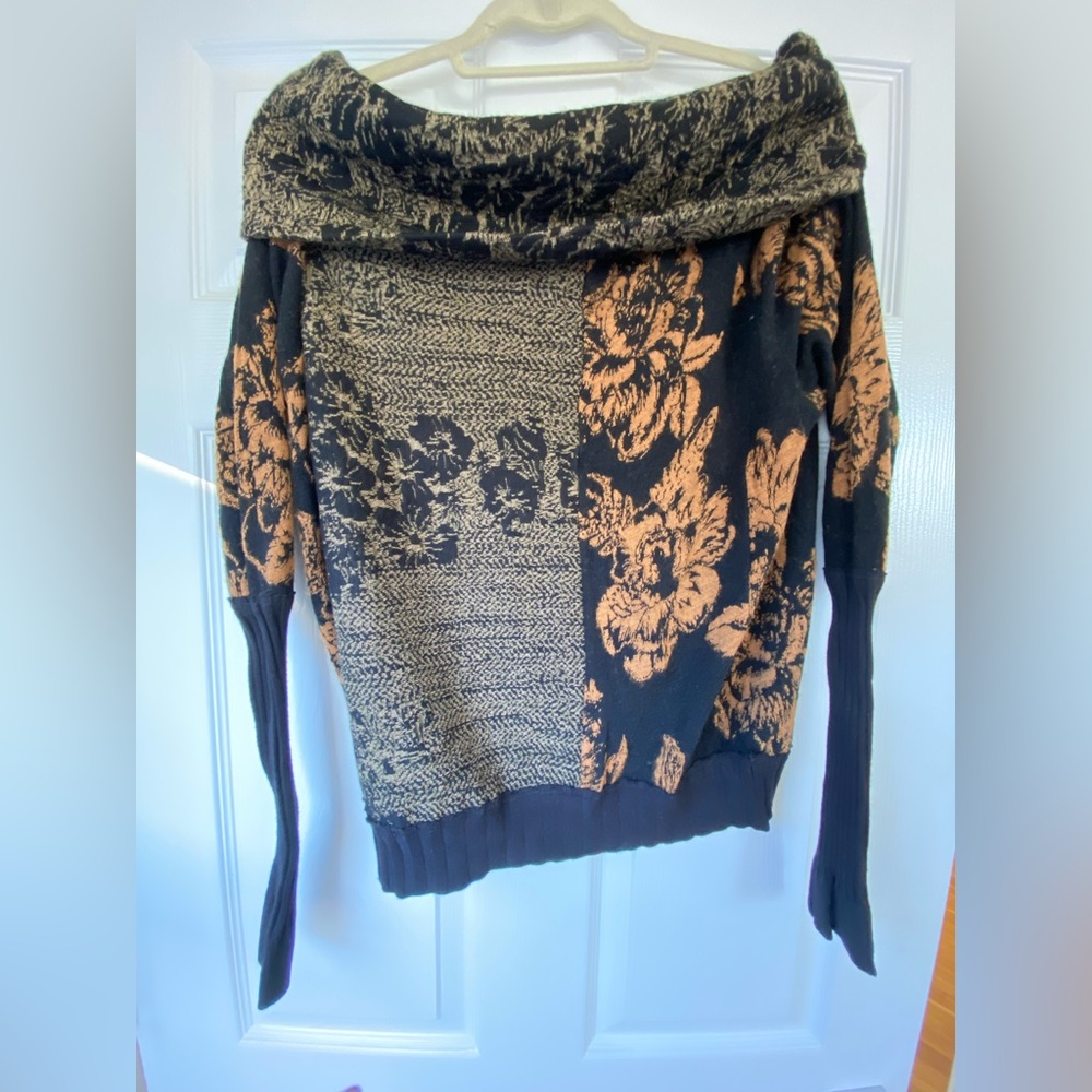 Free People Off the Shoulder Wool Sweater